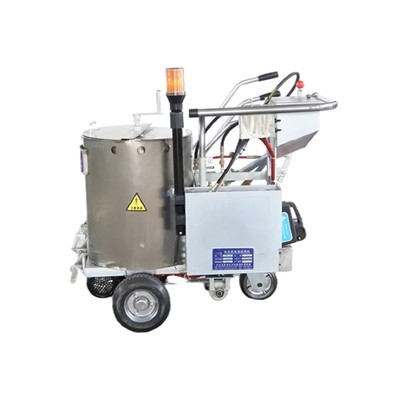 Máquina automática de señalización vial termoplástica