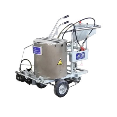 Máquina de señalización vial termoplástica de empuje manual