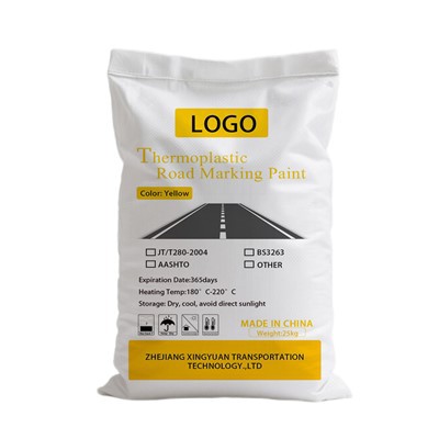 Franja de tráfico termoplástica